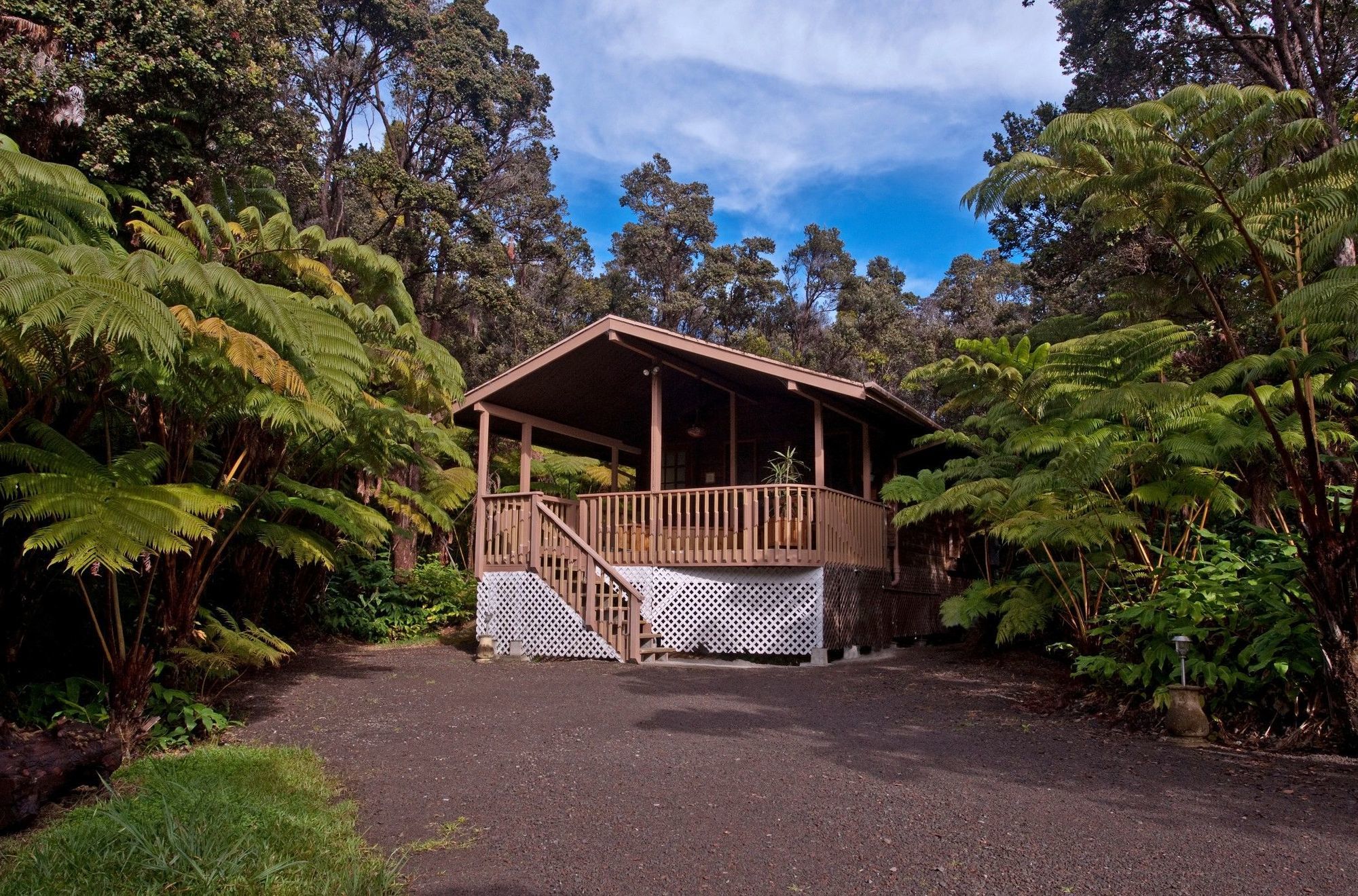 Chalet Kilauea Villa Volcano Exterior photo